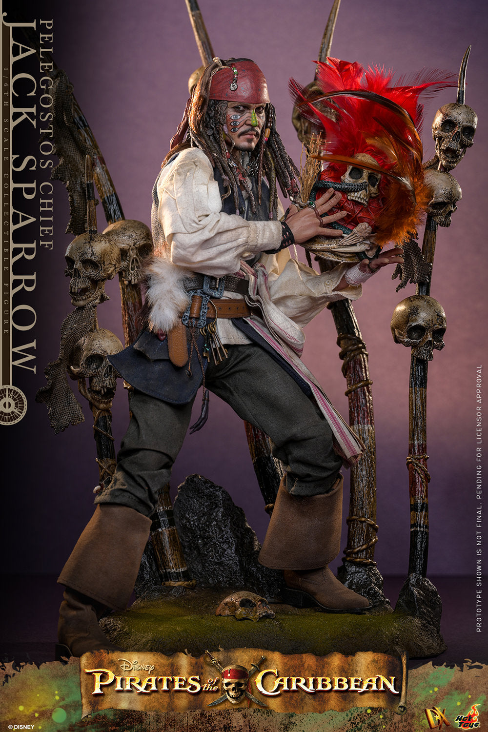 Jack Sparrow Sixth Scale Figure gallery view