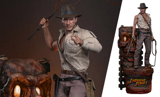 Indiana Jones Deluxe Version Temple of Doom Sixth Scale Figure