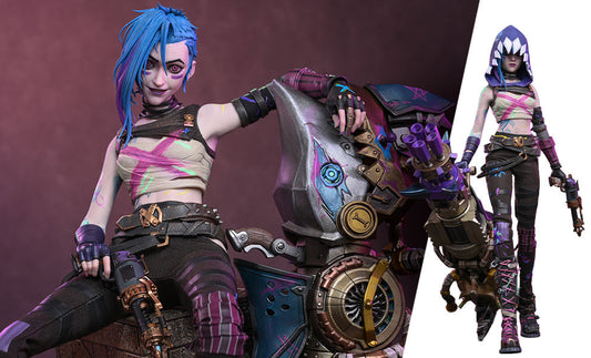 League of Legends Fractured Jinx Arcane Sixth Scale Figure