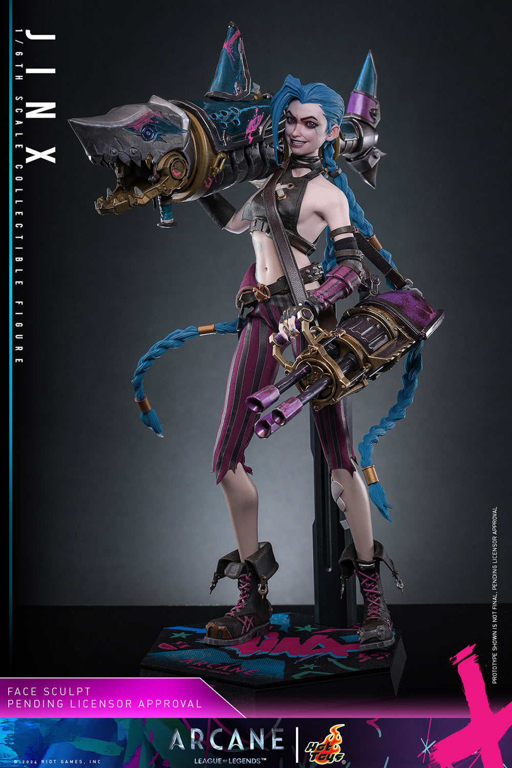 League of Legends Jinx Sixth Scale Figure