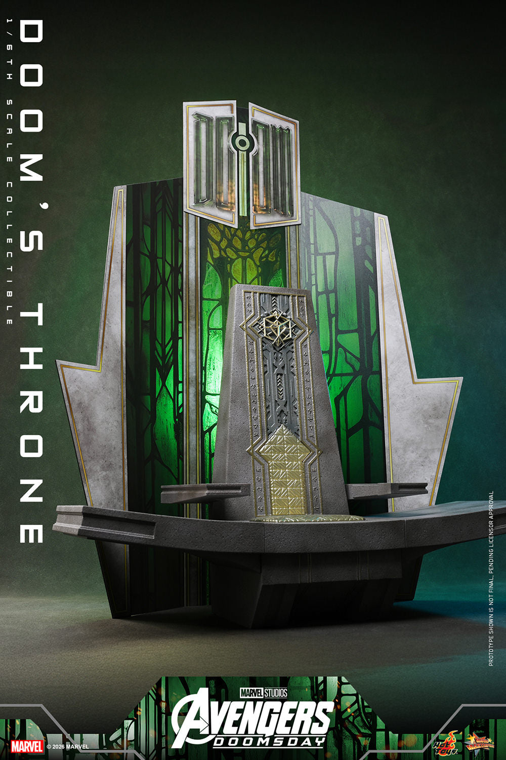 Marvel - Doom's Throne - Sixth Scale Figure Accessory