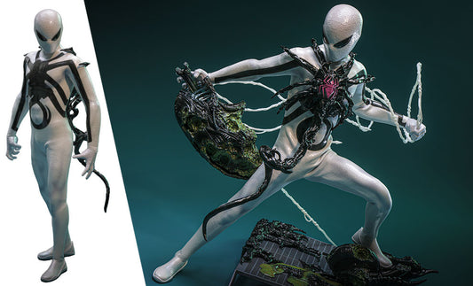 Marvel Miles Morales Aliens Vs Avengers Suit Sixth Scale Figure
