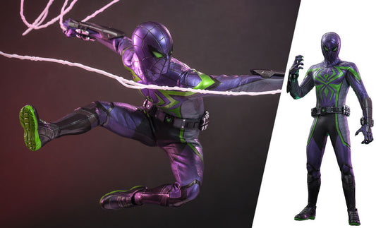 Marvel Miles Morales Purple Reign Suit Sixth Scale Figure