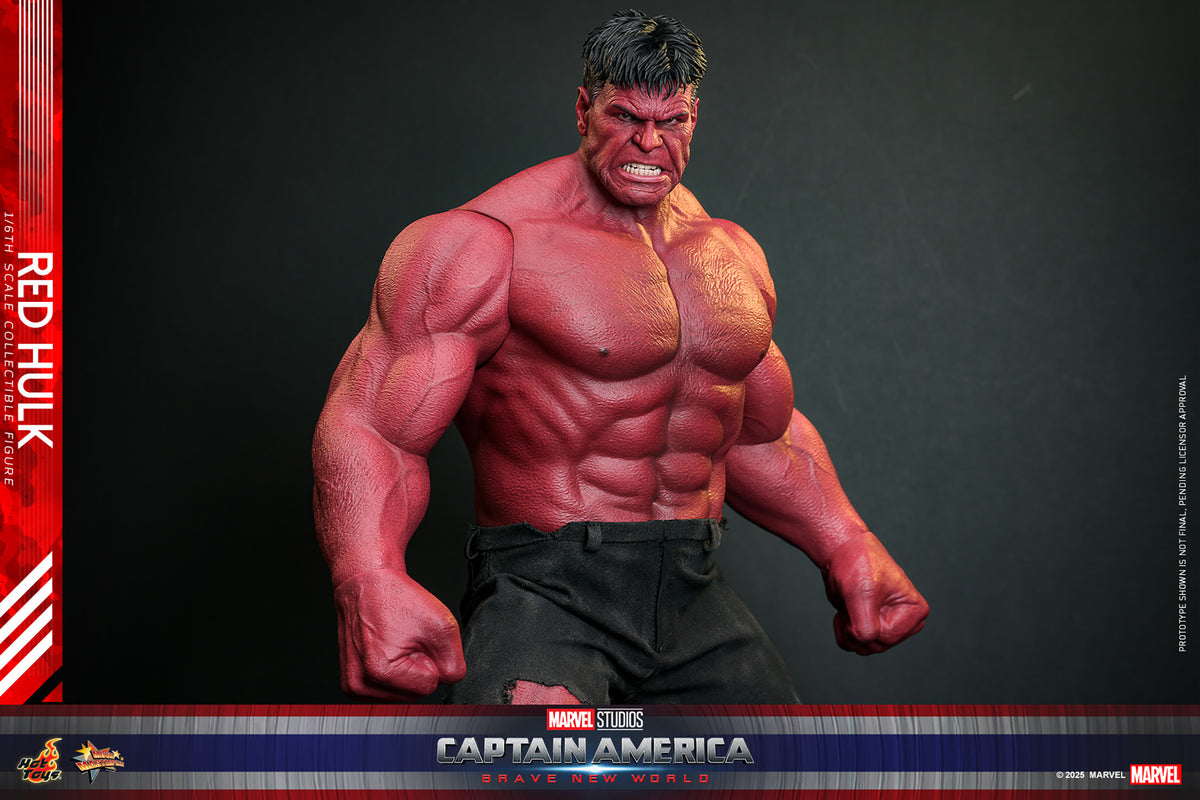 Marvel Red Hulk Sixth Scale Figure