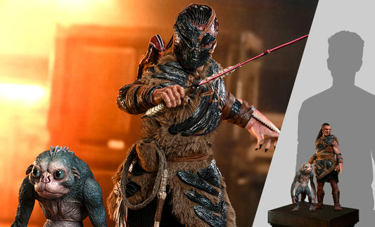 Predator Dek Bone Bison Armor and Bud Sixth Scale Figure Set Hot Toys