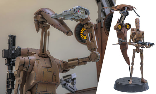Star Wars Battle Droid and STAP Sixth Scale Figure Set