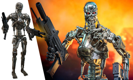 Terminator Endoskeleton Battle Damaged Version Sixth Scale Figure
