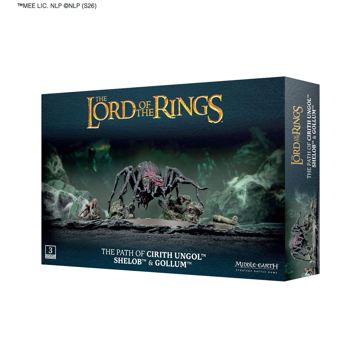 THE PATH OF CIRITH UNGOL:SHELOB & GOLLUM
