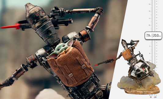 Star Wars IG-11 and The Child Deluxe 1:10 Scale Statue
