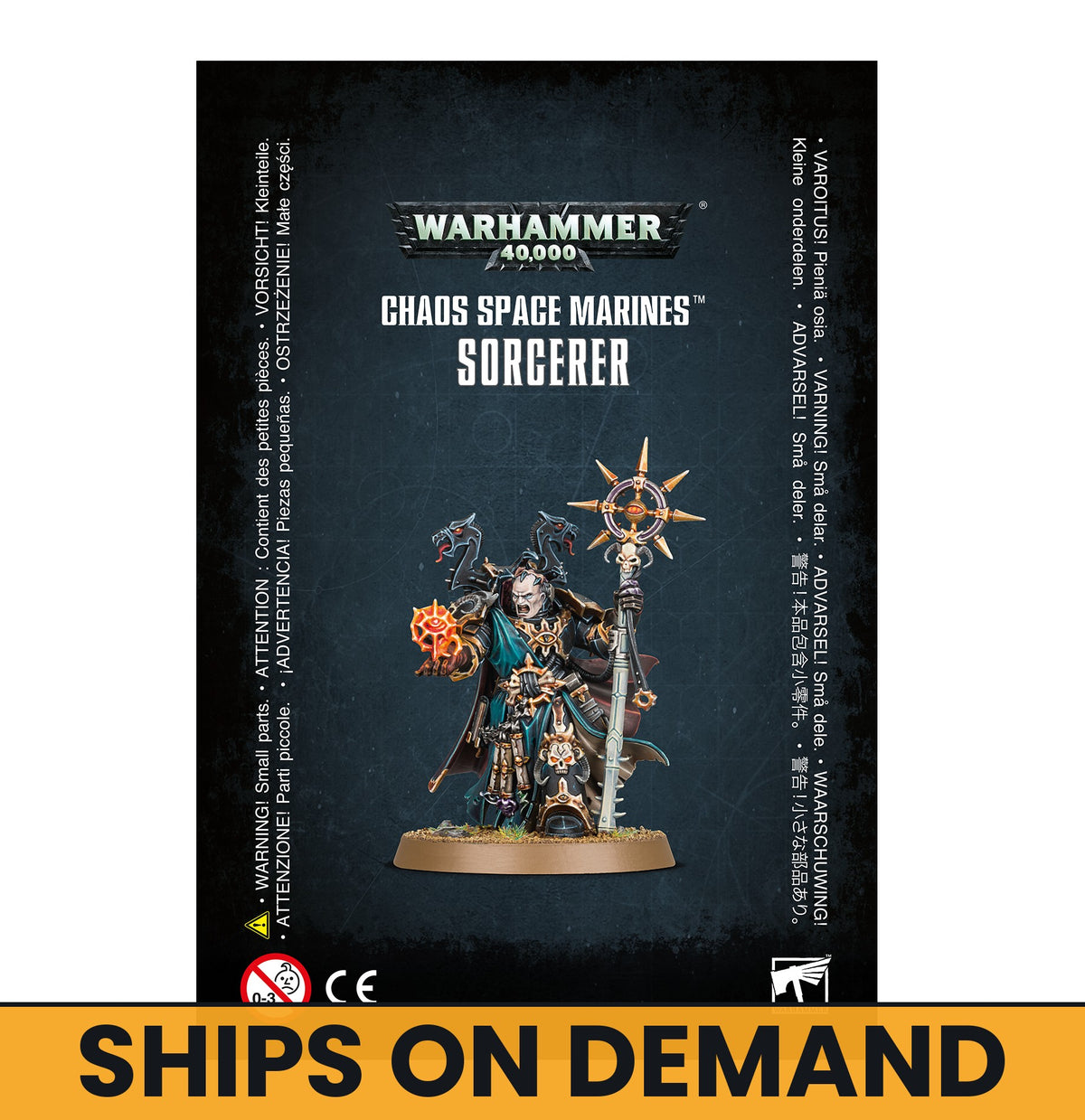 CHAOS SPACE MARINES: SORCERER