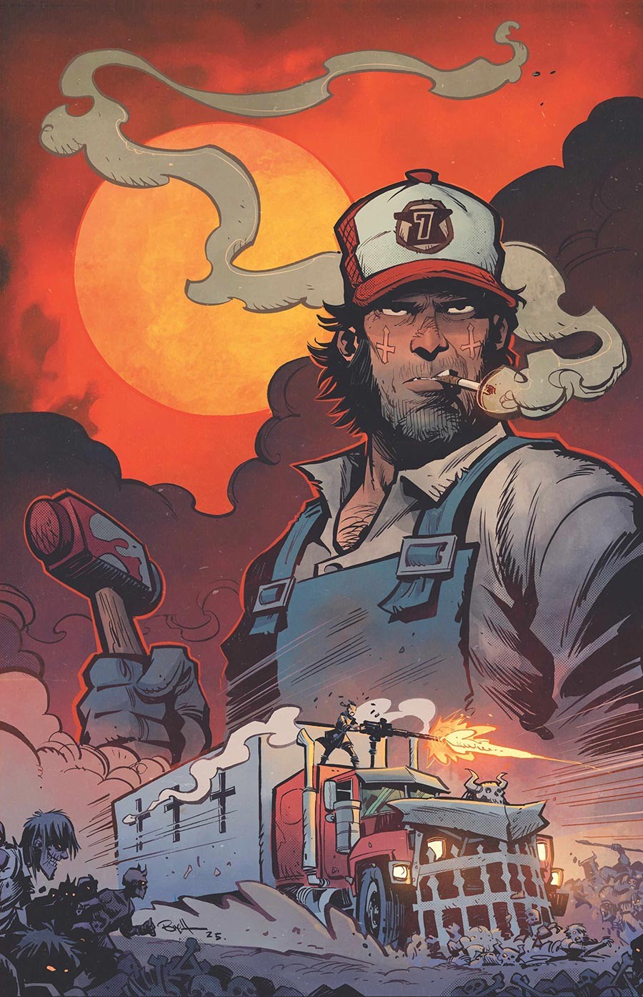 Big Rig #3A VF/NM; Vault | Post Malone