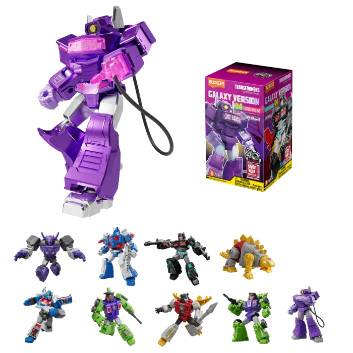 Blokees Transformers Galaxy Version 04 Fractured Space-Time - Single Blind Box | Blokees