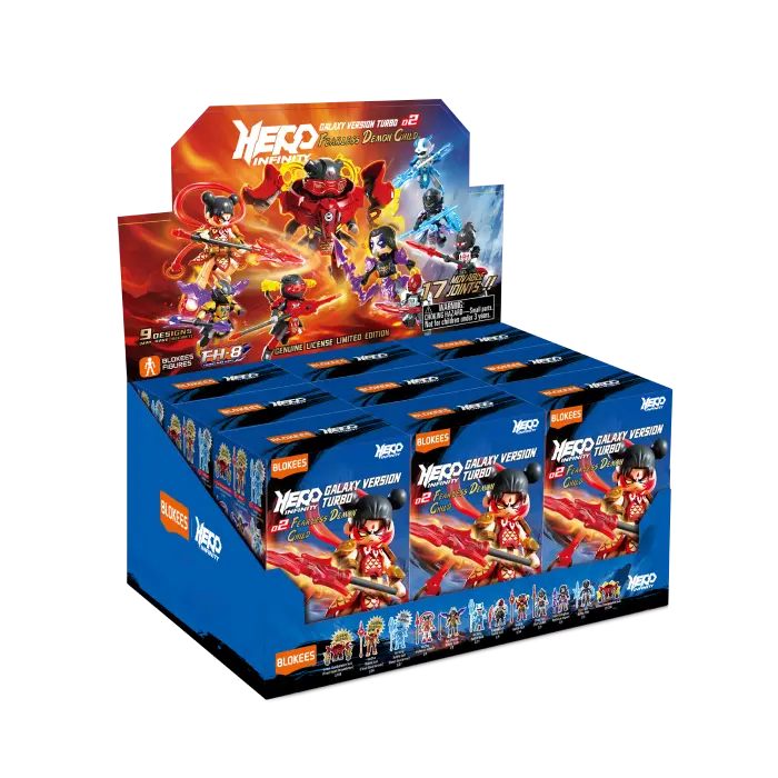 Herospire Warrior Version 02 Fearless Demon Child - Single Blind Box | Blokees