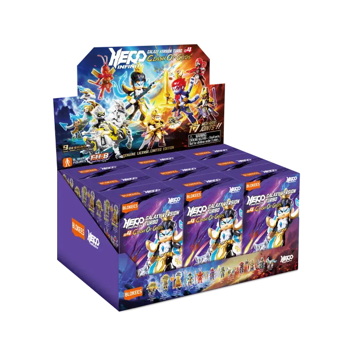 Herospire Warrior Version 04 Clash of Gods - Single Blind Box | Blokees