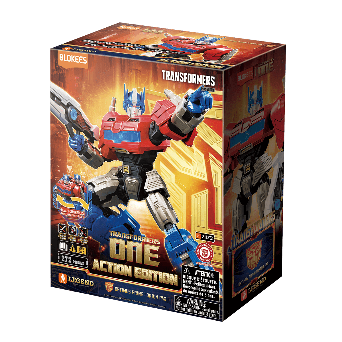 Blokees Transformers Action Edition 04 Optimus Prime - Orion Pax | Blokees