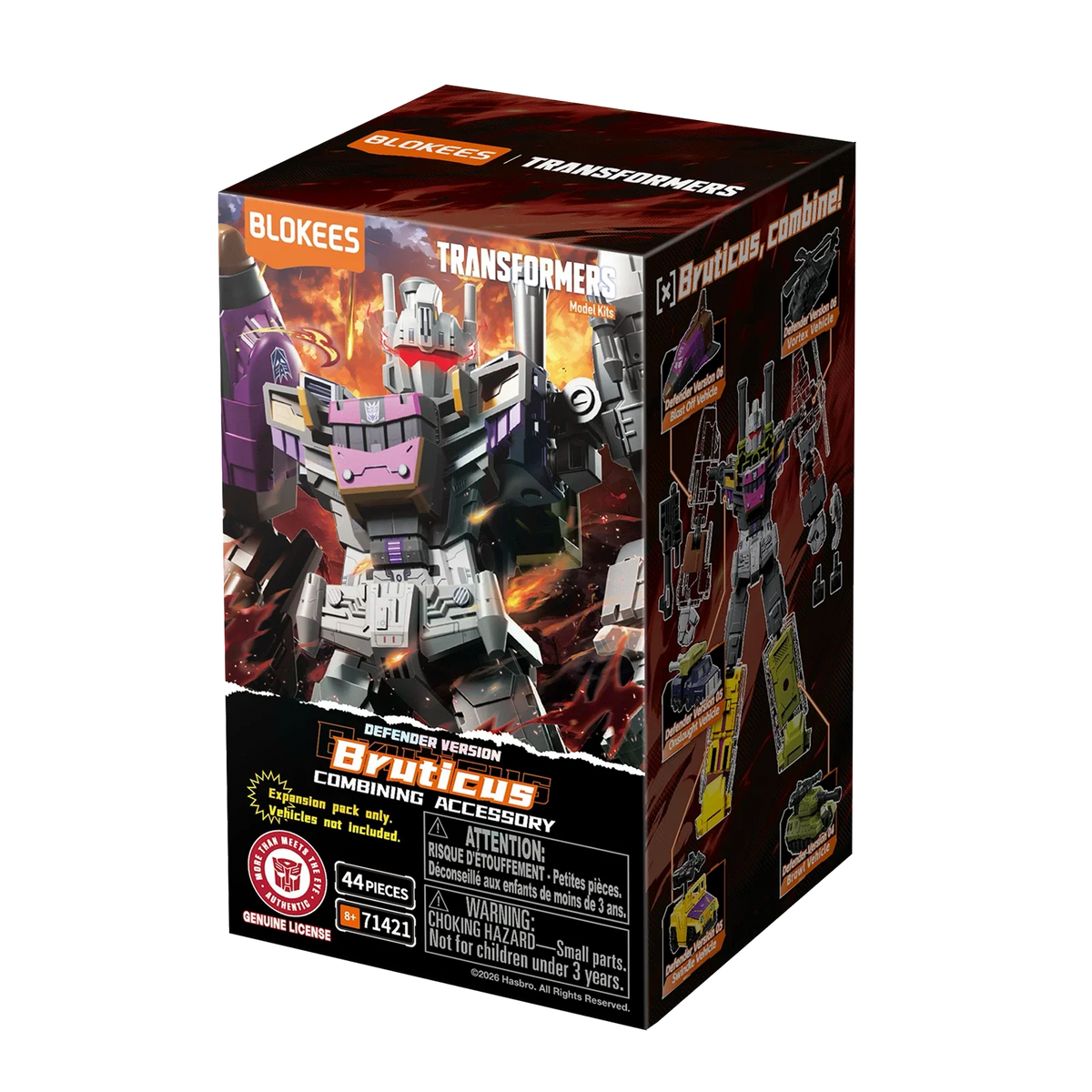 Transformers Defender Version Bruticus Kits Combining Accessory | Blokees