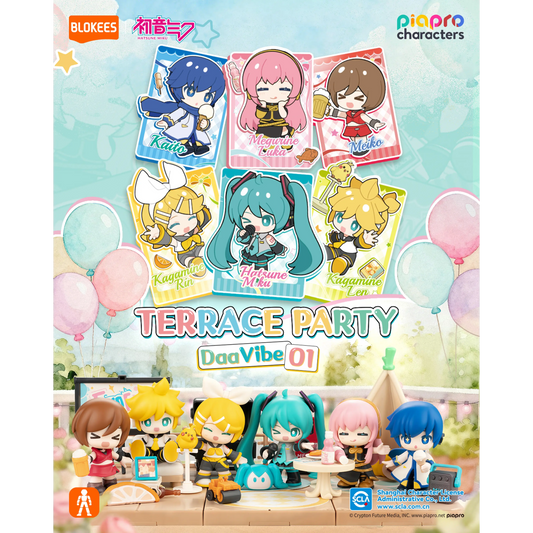 Blokees Hatsune Miku DaaVibe 01 Terrace Party - Single Blind Box | Blokees