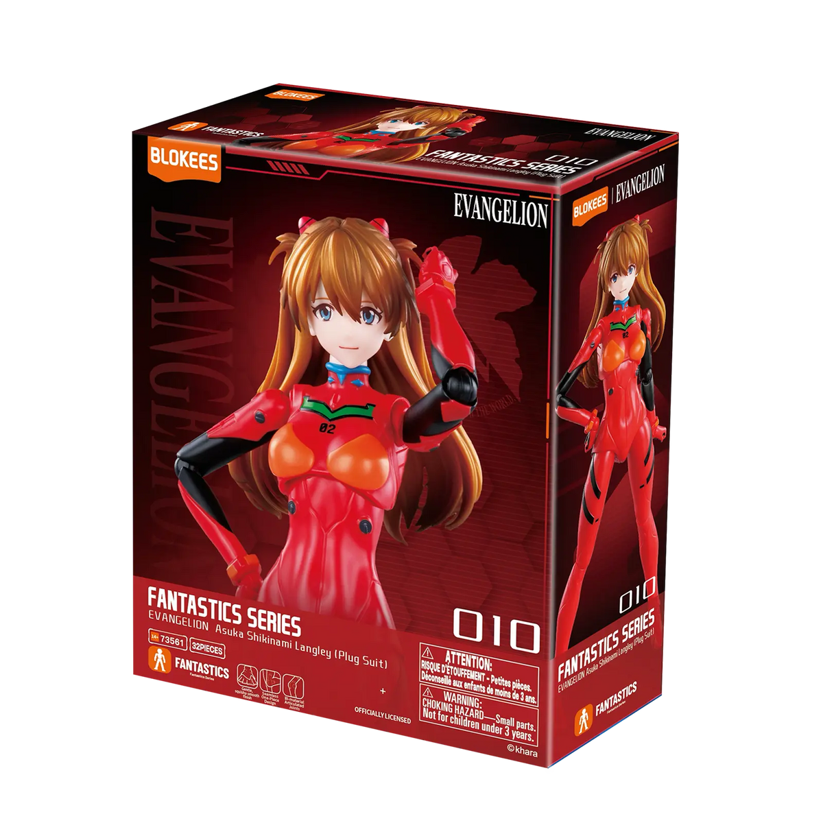 Evangelion Fantastics Series - 03 Asuka Shikinami Langley | Blokees