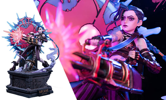 League of Legends Arcane Jinx Quarter Scale Statue Infinity Studio