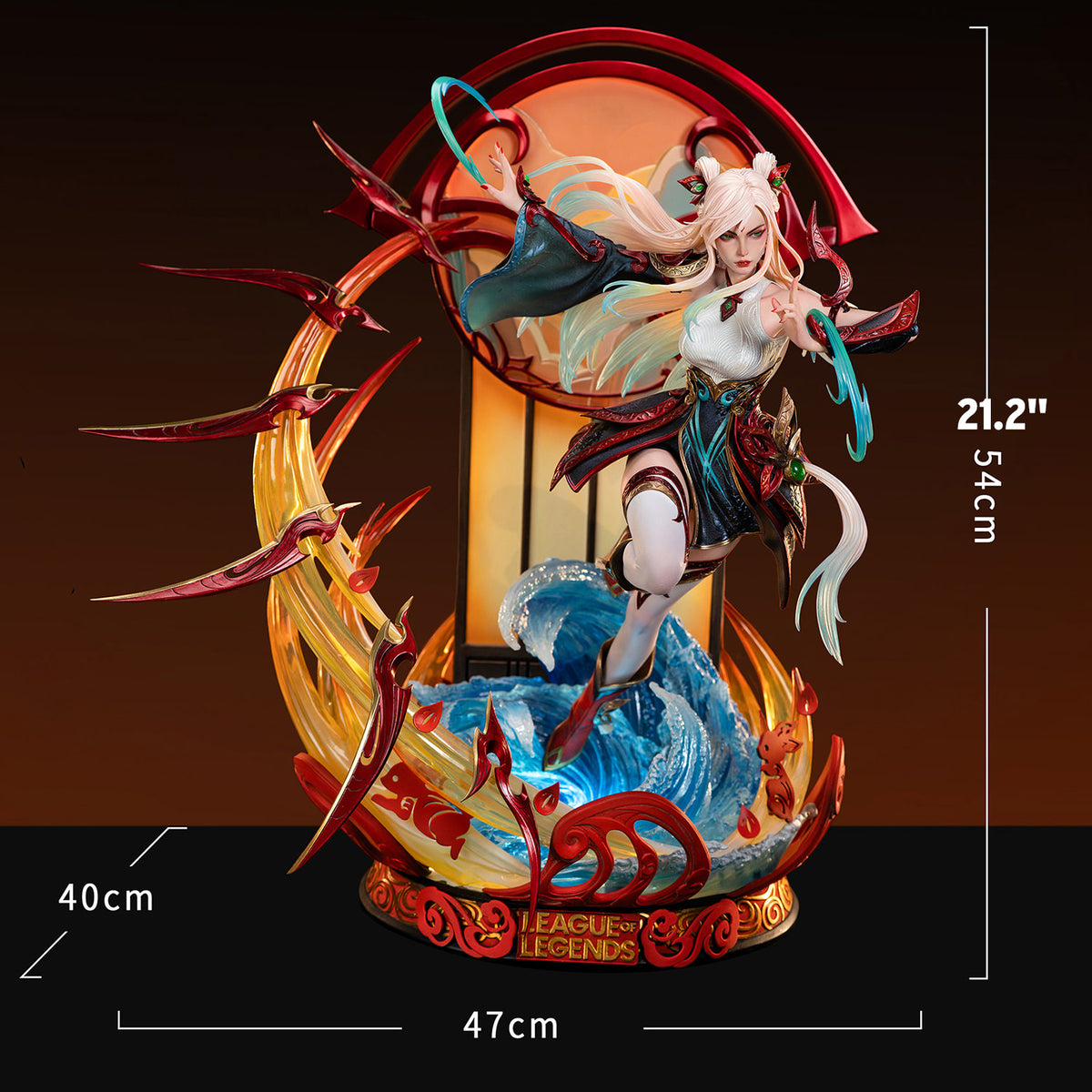 League of Legends Mythmaker Irelia Quarter Scale Statue