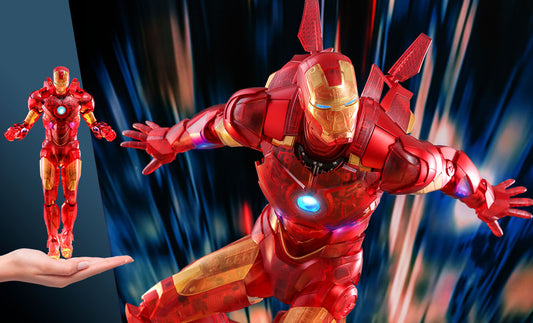 Marvel Iron Man Mark IV Holographic Version Sixth Scale Figure