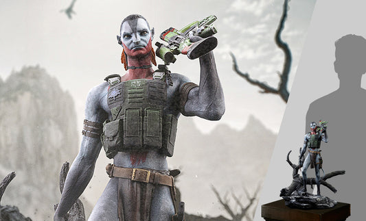 Avatar Miles Quaritch Fire and Ash 1:10 Scale Statue Iron Studios