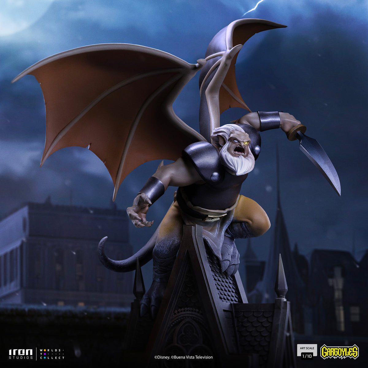 Disney Gargoyles Hudson 1:10 Scale Statue