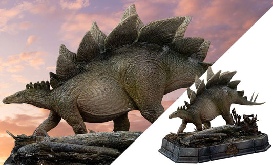 Jurassic Park Stegosaurus Statue Iron Studios