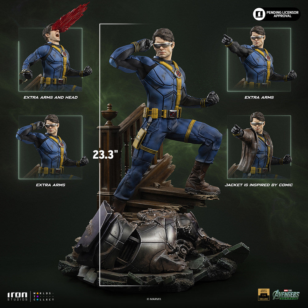 Marvel - Cyclops Deluxe - Quarter Scale Statue