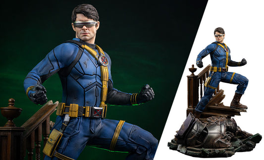 Marvel Cyclops Avengers Doomsday Quarter Scale Statue Iron Studios