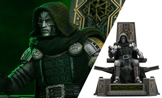 Marvel Doctor Doom on Throne 1:10 Scale Statue