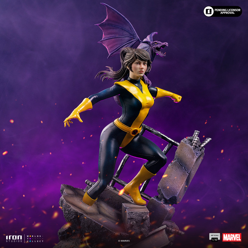 Kitty Pryde and Lockheed 1:10 Scale Statue