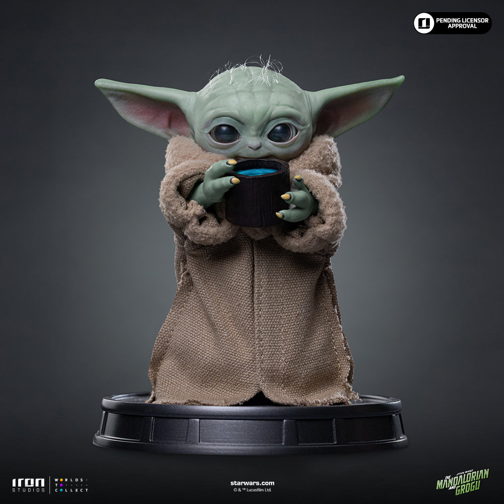 Star Wars Grogu Always Hungry Quarter Scale Statue