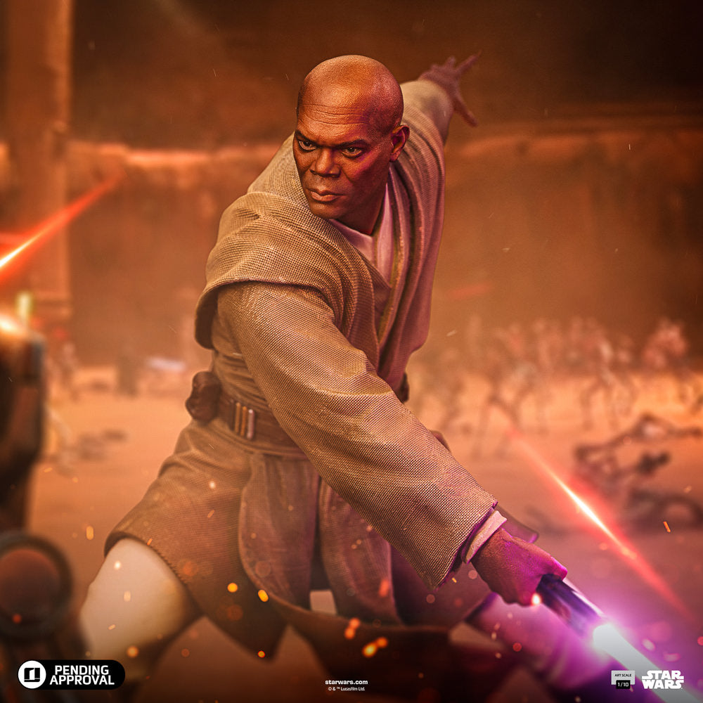 Mace Windu statue gallery view