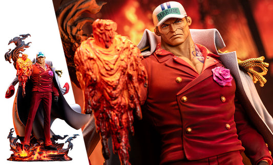 One Piece Admiral Akainu Premium Version Statue Jimei Palace
