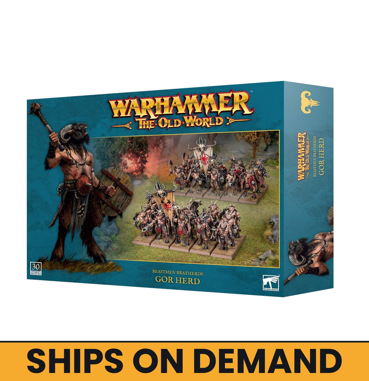 BEASTMEN BRAYHERDS: GOR HERD