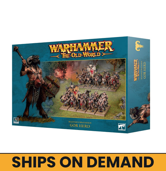 BEASTMEN BRAYHERDS: GOR HERD