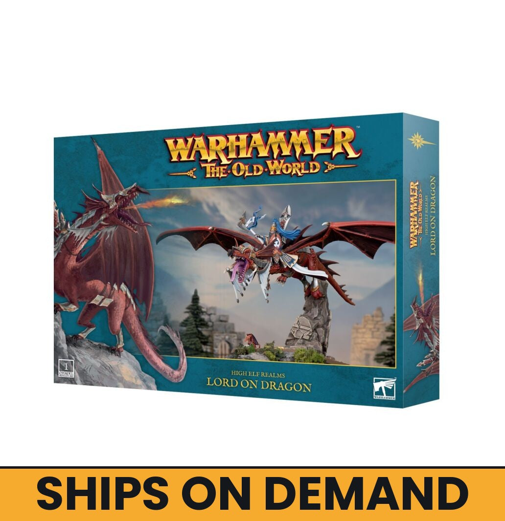 HIGH ELF REALMS: LORD ON DRAGON