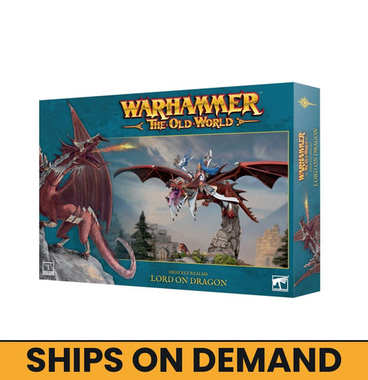HIGH ELF REALMS: LORD ON DRAGON
