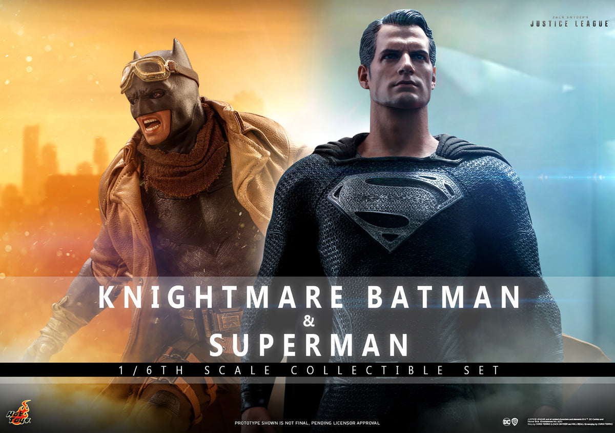 DC Comics Knightmare Batman and Superman Sixth Scale Figure Set