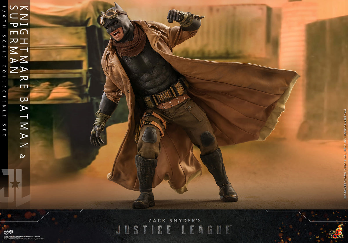 DC Comics Knightmare Batman and Superman Sixth Scale Figure Set