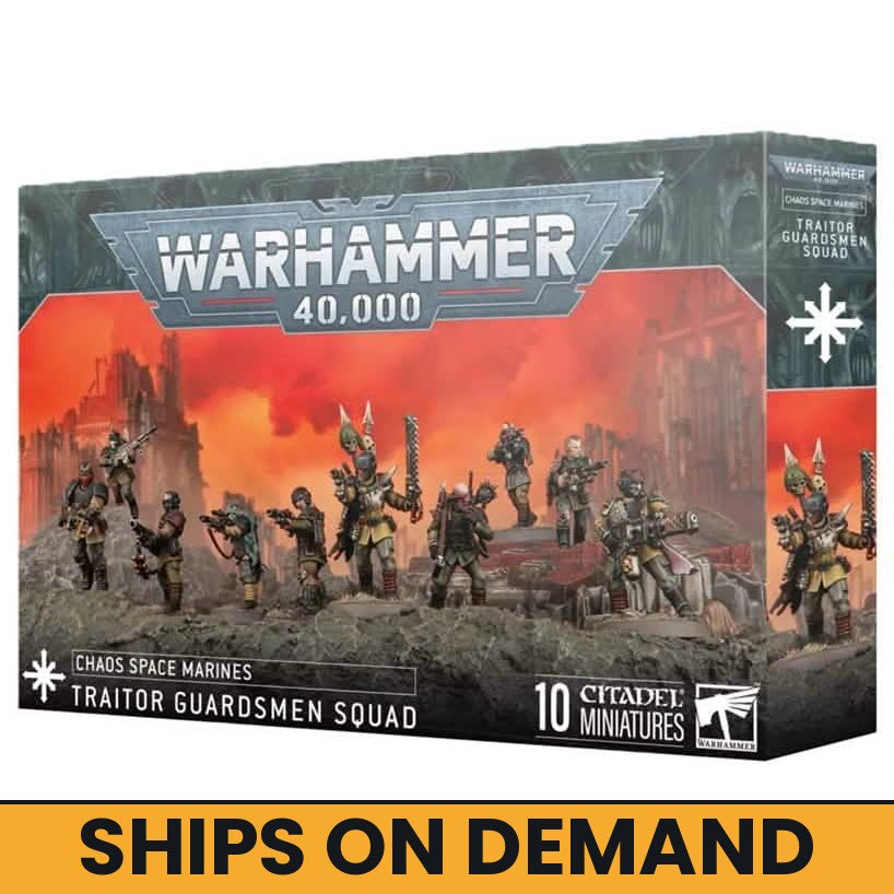 CHAOS S/MARINES: TRAITOR GUARDSMEN SQUAD