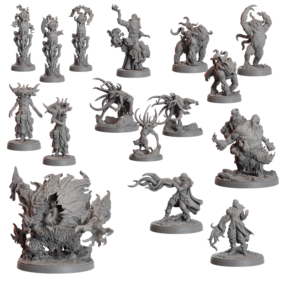 Miniature Pack - Liena (16 total sculpts)