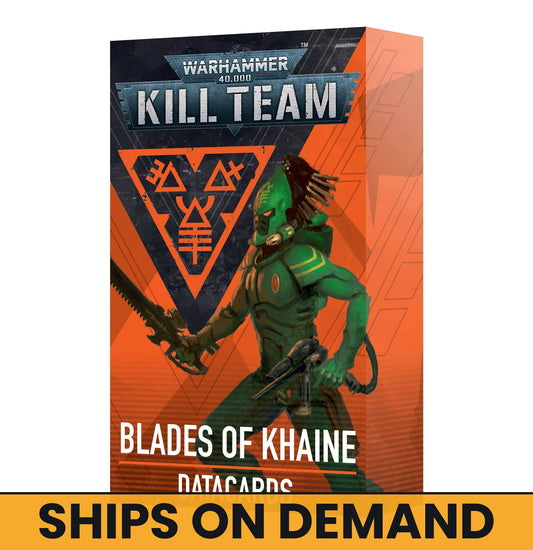 K/T DATACARDS: BLADES OF KHAINE (ENG)