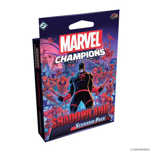 Marvel Champions LCG: Shadowland Scenario Pack FOC September 30, 2026