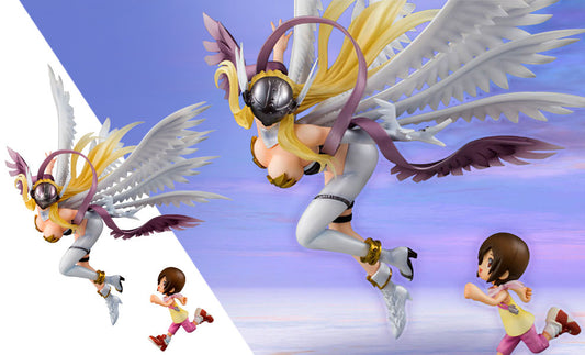 Digimon Angewomon and Kari Kamiya G.E.M. Collectible Figure MegaHouse