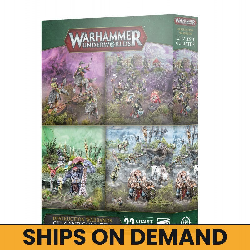 WARHAMMER UNDERWORLDS: GITZ AND GOLIATHS