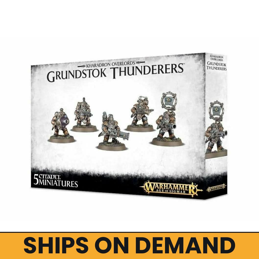 KHARADRON OVERLORDS GRUNDSTOK THUNDERERS