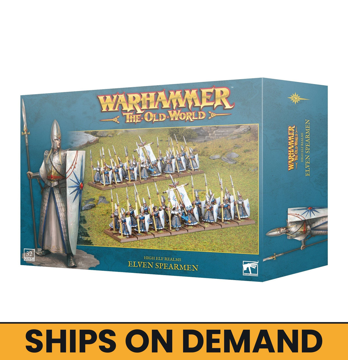 HIGH ELF REALMS: ELVEN SPEARMEN