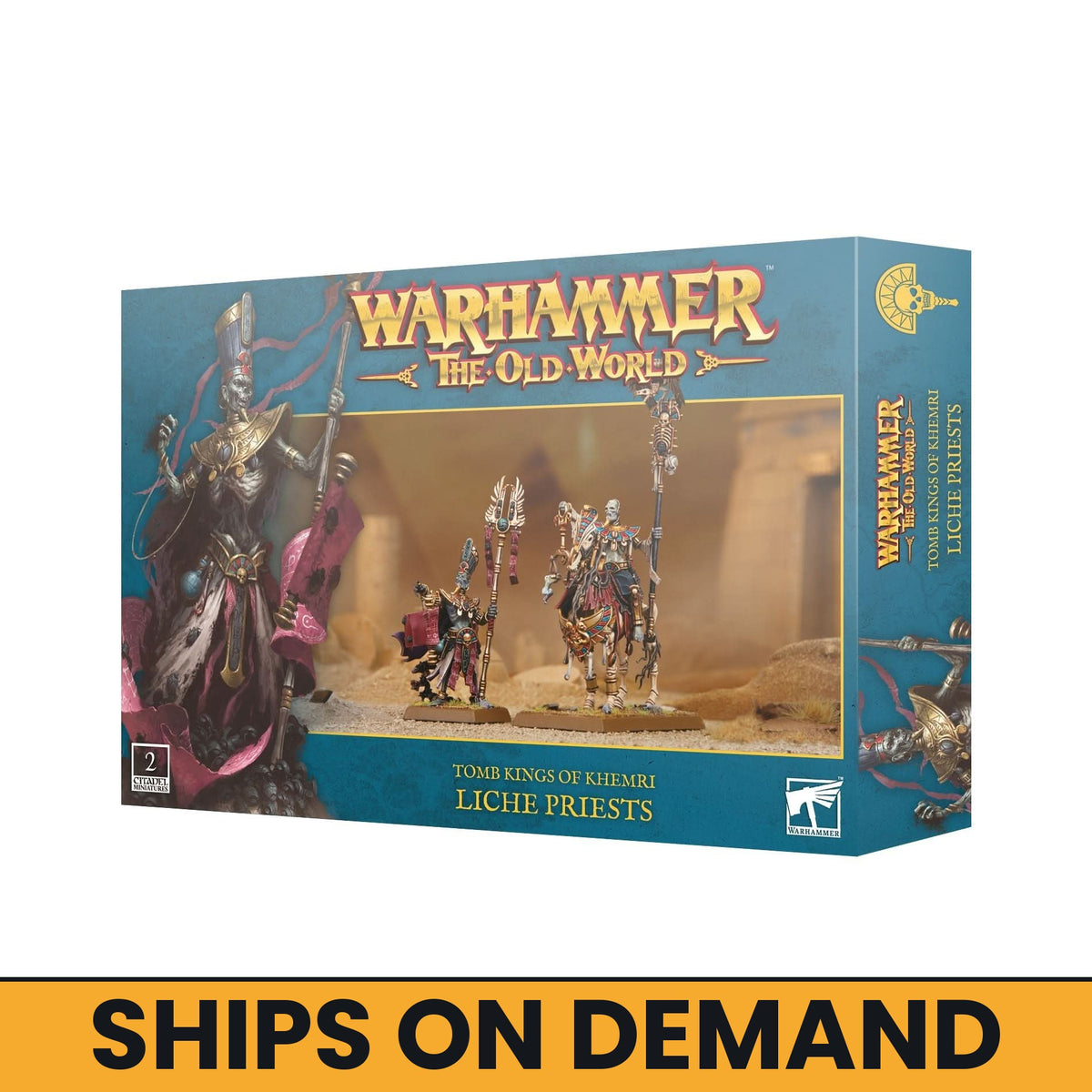 TOMB KINGS OF KHEMRI: LICHE PRIESTS